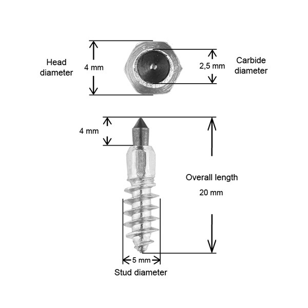 IGrip Snow Studs ST20R 20 mm - 103067