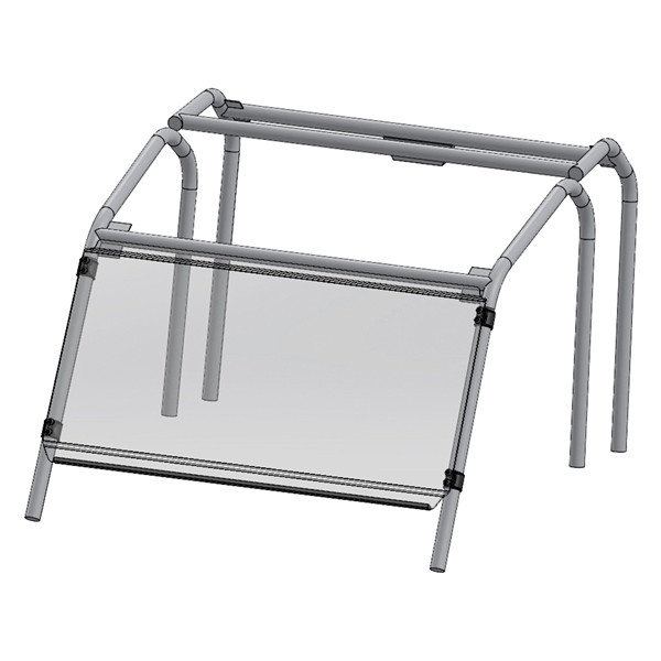 Direction 2 Full Windshield - Scratch resistant ARCTIC CAT - 174207
