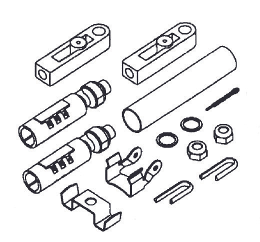 Uflex K57 - Cable Adaptor - 718656