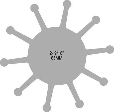 JABSCO RULE Neoprene Impeller Kit Fits Jabsco, Fits Johnson/Evinrude - 710210