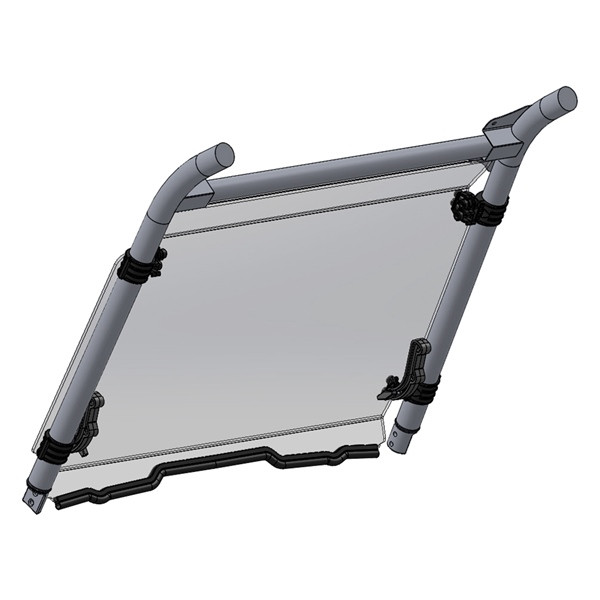 Direction 2 Tilt Windshield - Scratch Resistant Fits Polaris - 174209
