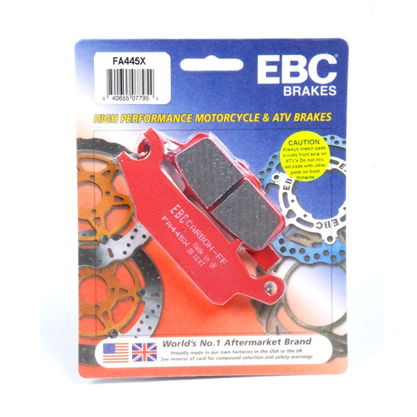 EBC  "X" Carbon Graphite Brake Pad Organic - Rear left - 077692