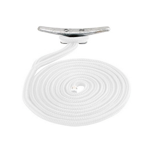 Sea Dog Double Braided Nylon Dock Line 10' - 1/2" - Nylon - Double Braided - 729411