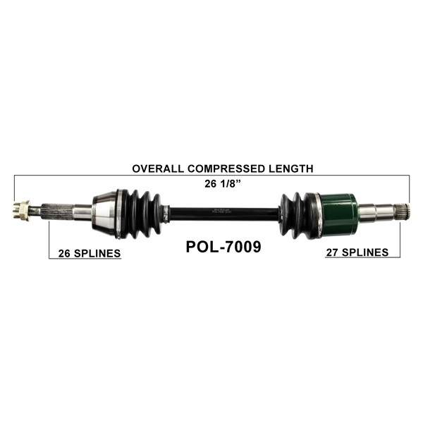 TrakMotive Complete Axle SUZUKI - 216067