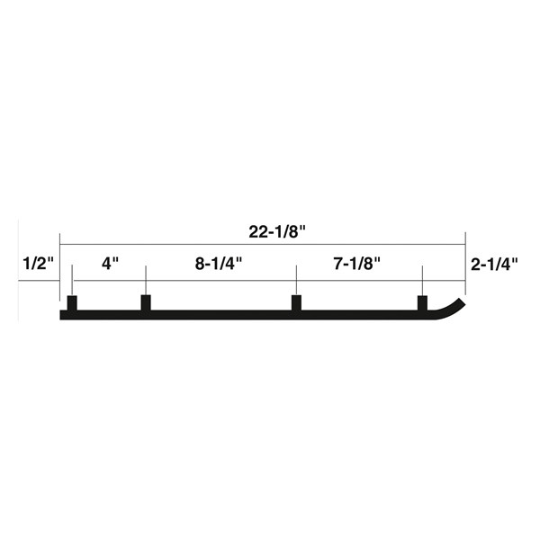 Kimpex Standard Wear Bar YAMAHA - 274143