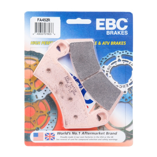 EBC  “R“ Long Life Sintered Brake Pad Sintered metal - Left, Right, Front Right, Front left, Rear Right, Rear left, Rear Outer - 077712