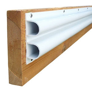 Dock Edge  Double “D” Dock Bumper 8' x 5" - 703971