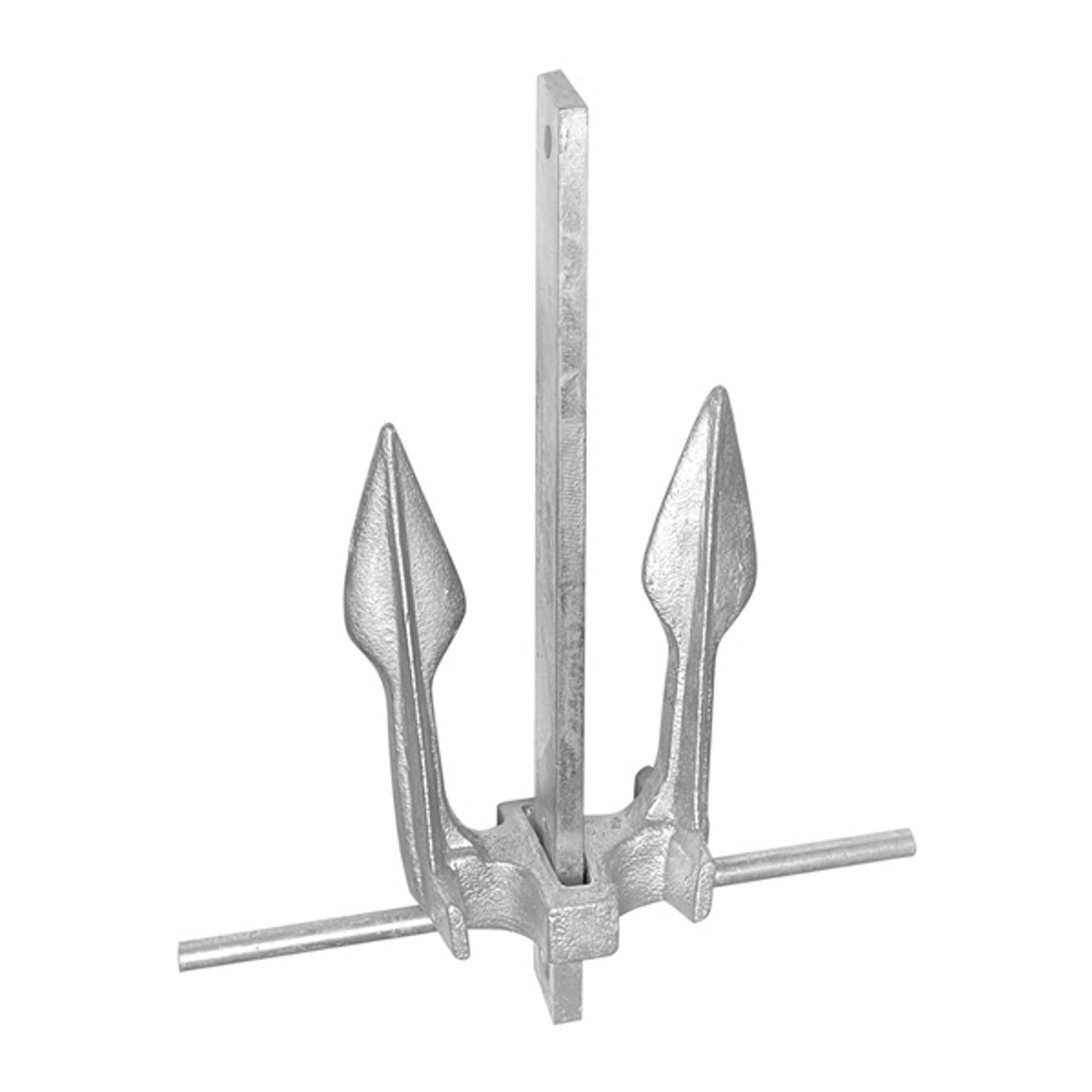 Kimpex Galvanized #8 Cast Iron Fluke Claw Anchor 12 lbs - 745028