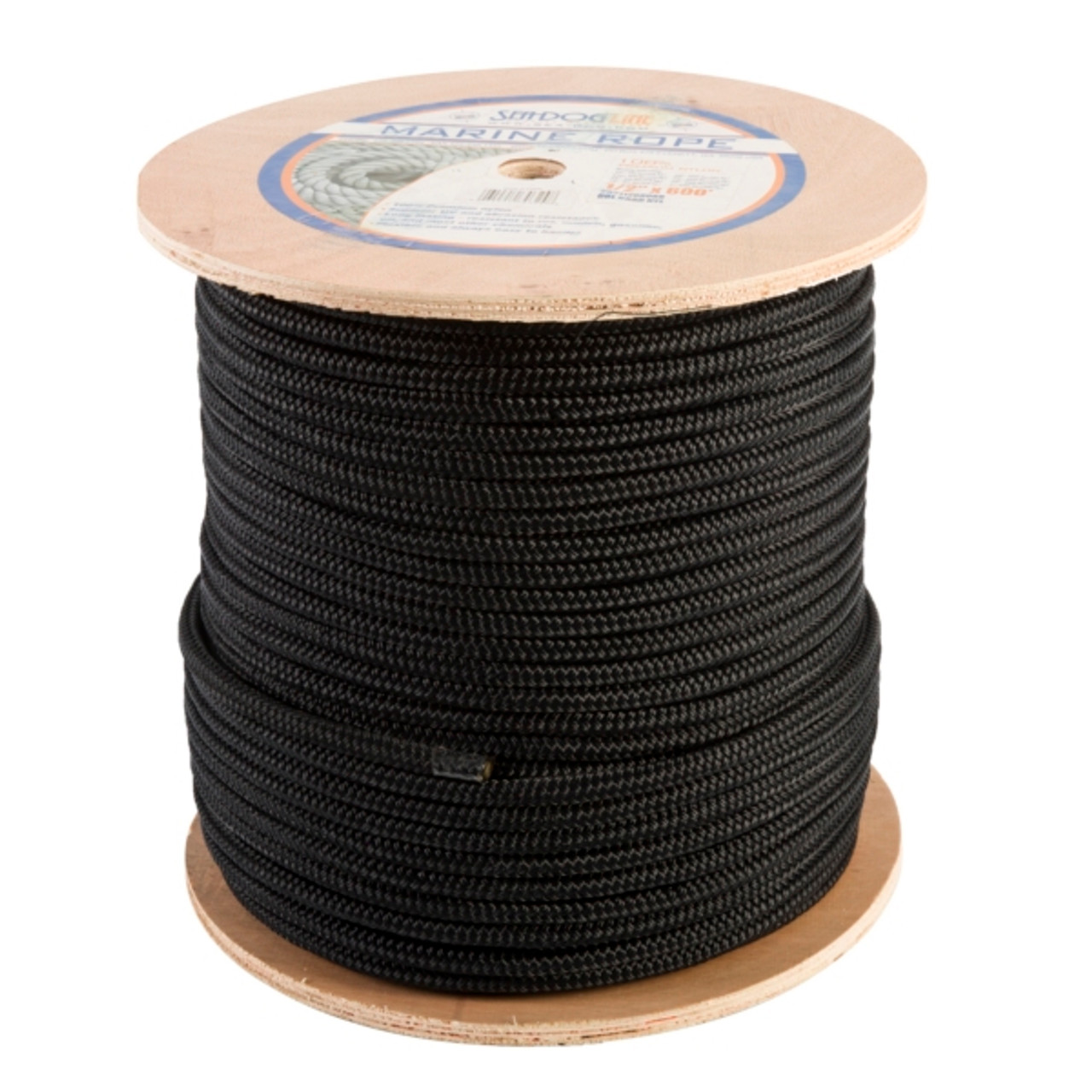 Sea Dog Double Braided Nylon 600' - 1/2" - Nylon - Double Braided - 729451 Sea Dog Double Braided Nylon 600' - 1/2" - Nylon - Double Braided - 729451