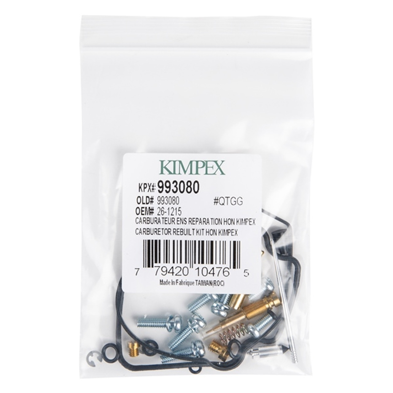 Kimpex Carburetor Repair Kit Fits Honda - 993080