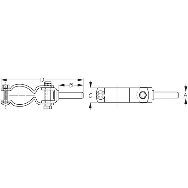 Sea Dog HD Clamp-on OarLock - 710421