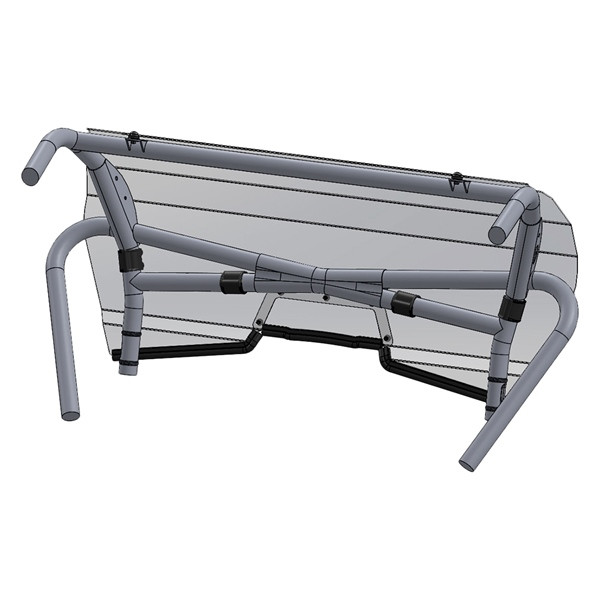 Direction 2 Rear Windshield Fits CFMoto - 174240