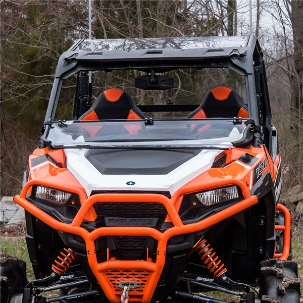 Super ATV Flip Down Windshield Fits Polaris - 314557