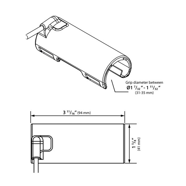 Koso Heated Clip-On X-Claws - USB power source 405047 - 405047