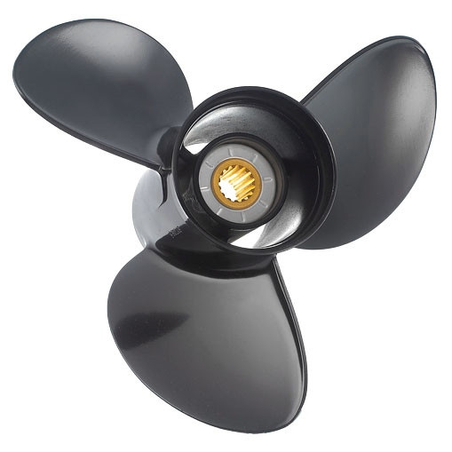 Solas Amita 3 Propeller Fits Tohatsu, Fits Nissan, Fits Mercury - Aluminum - 741619