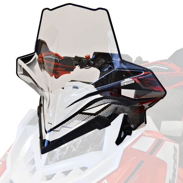 Powermadd Cobra Windshield Fits Polaris - 201997