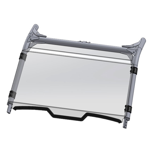 Direction 2 Full Windshield - Scratch resistant Fits Polaris - 174256