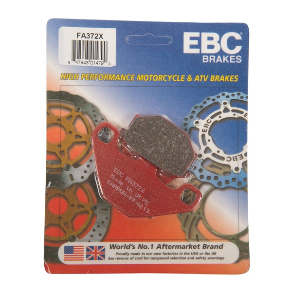 EBC  "X" Carbon Graphite Brake Pad Organic - Rear left - 077756