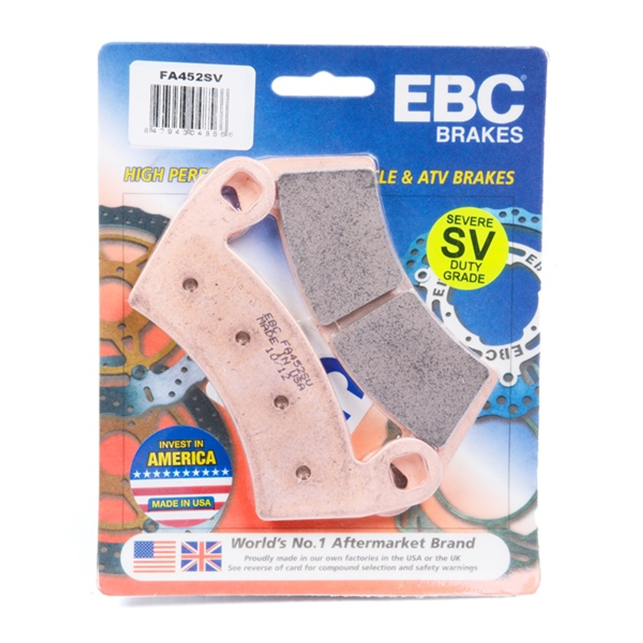 EBC  "SV" Severe Duty Brake Pad Sintered Metal Pads - Front/Rear - 077757