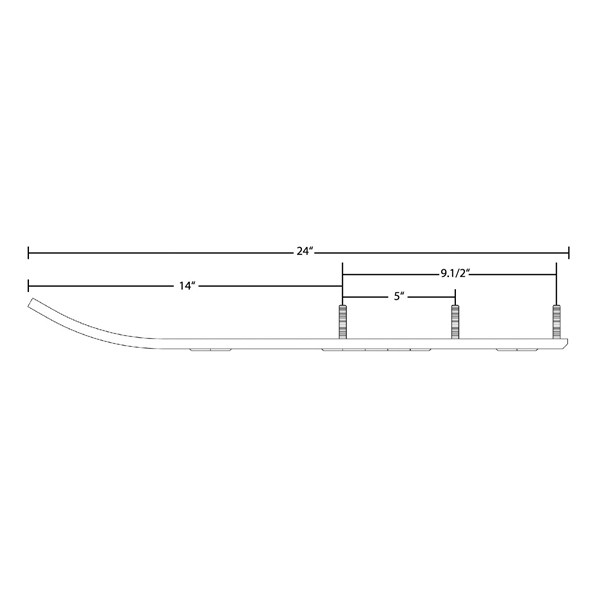 Kimpex Carbide Runner ARCTIC CAT - 274456