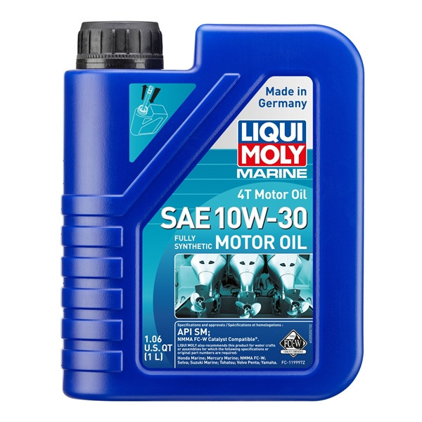Liqui Moly Oil 4T Marine 10W30 10W30 - 1 L  - 153983