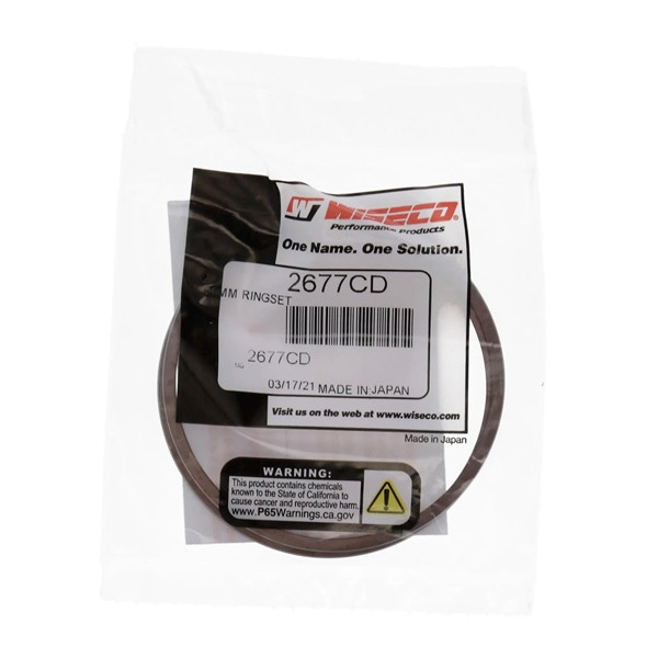Wiseco Piston Ring Set Fits Honda, Fits Kawasaki, Fits Polaris, Fits Suzuki, Fits Yamaha, Fits Arctic cat - 909068