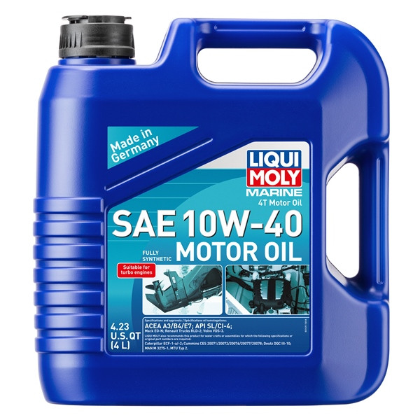 Liqui Moly Oil 4T Marine 10W40 10W40 - 4 L  - 153989