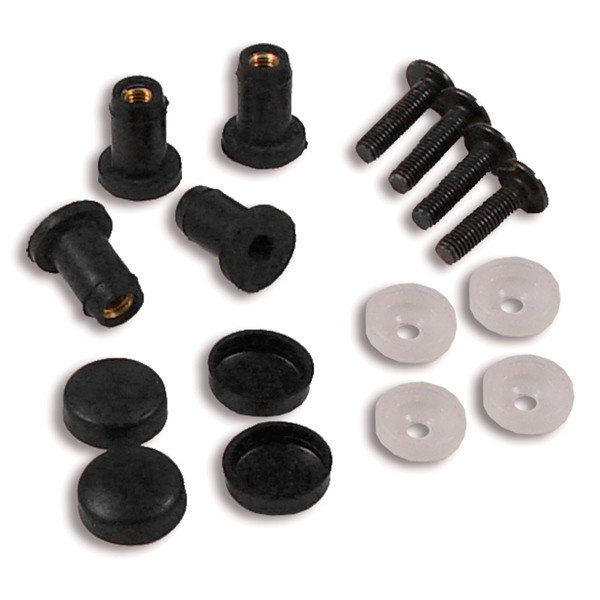Powermadd Windshield Hardware, 16 pieces - 202030