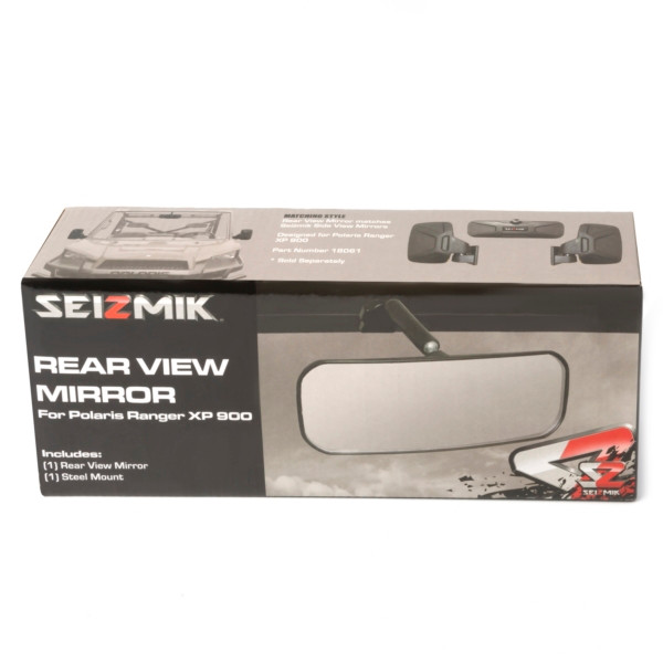 Seizmik Wide Angle Rear View Mirror for Polaris Ranger XP900 1.75" Clamp-On - 175259