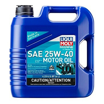 Liqui Moly Oil Synthetic 4T Marine 25W40 25W40 - 4 L  - 153994