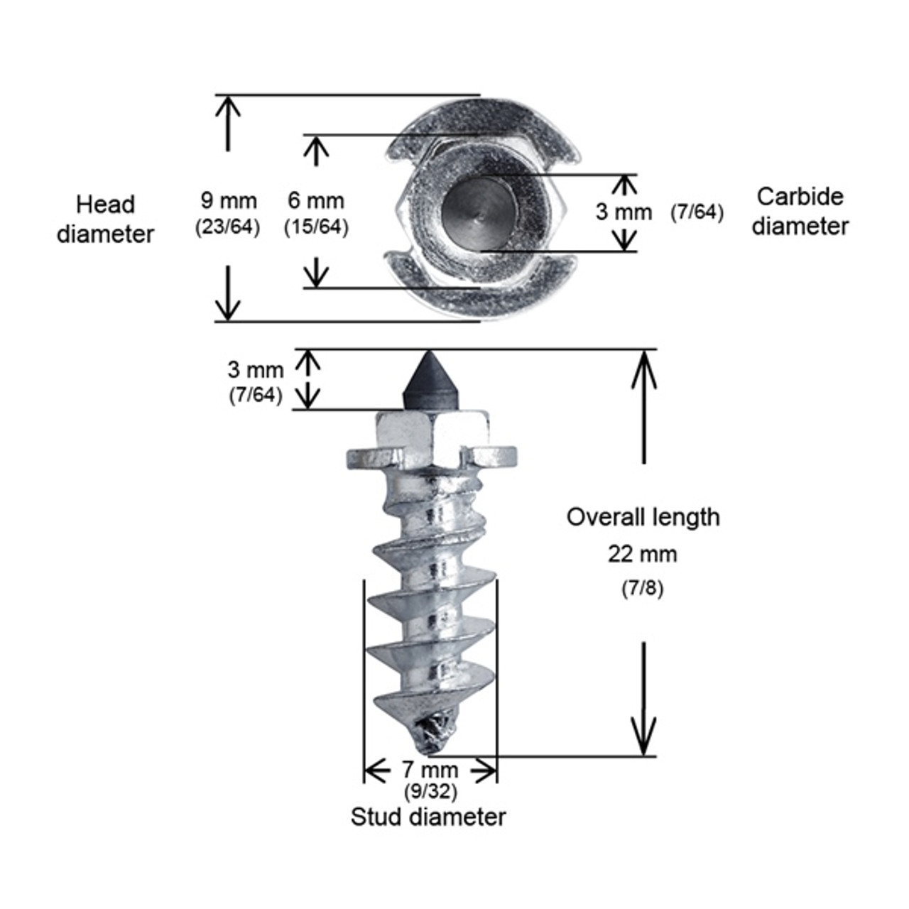 IGrip Tire Studs SS18R - 103207
