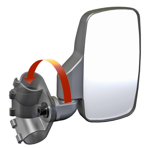 Seizmik Side View Mirrors 2" Clamp-On - 175619