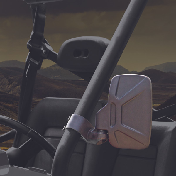 Seizmik Side View Mirrors 2" Clamp-On - 175619