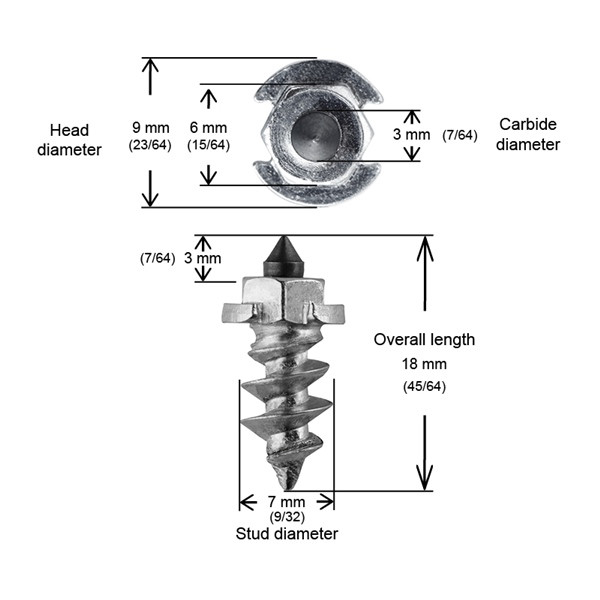 IGrip Tire Studs SS15R - 103219