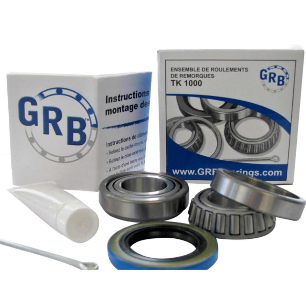 GRB Bearing Trailer Wheel Bearing Kits, TK 1000 - 730448