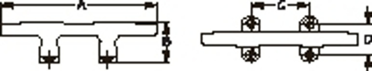 Sea Dog Zinc Open Base Cleat - 700552