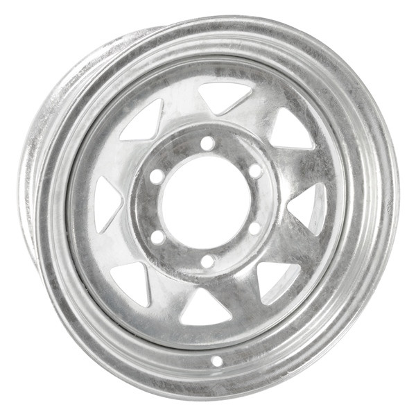 Carlisle 8-Spokes Trailer Wheel 15X6 - 6/5.5 - 719929