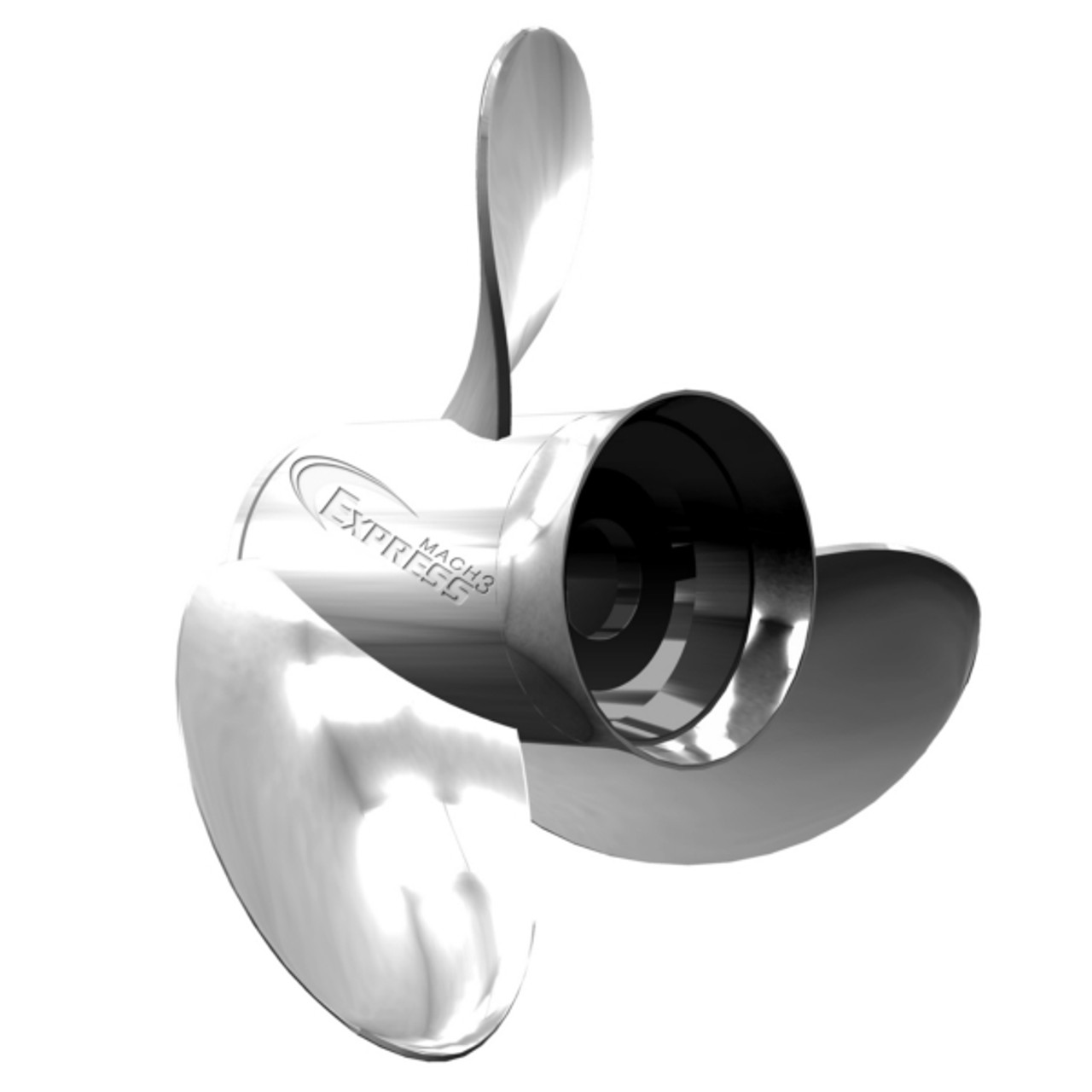Turning Point Express Propeller Fits Suzuki, Fits Johnson/Evinrude, Fits Yamaha, Fits OMC, Fits Honda - Stainless steel - 730650