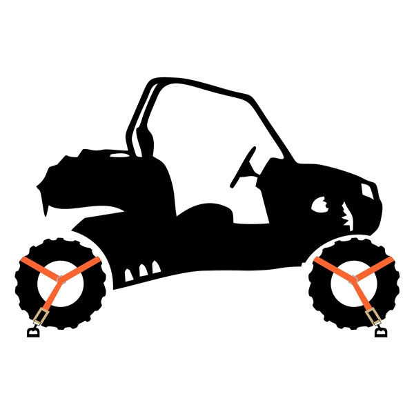 SUPERCLAMP ATV/UTV Tie Down 5200 lbs - 912003
