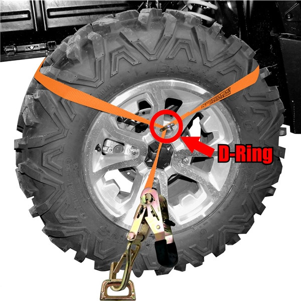 SUPERCLAMP ATV/UTV Tie Down 5200 lbs - 912003