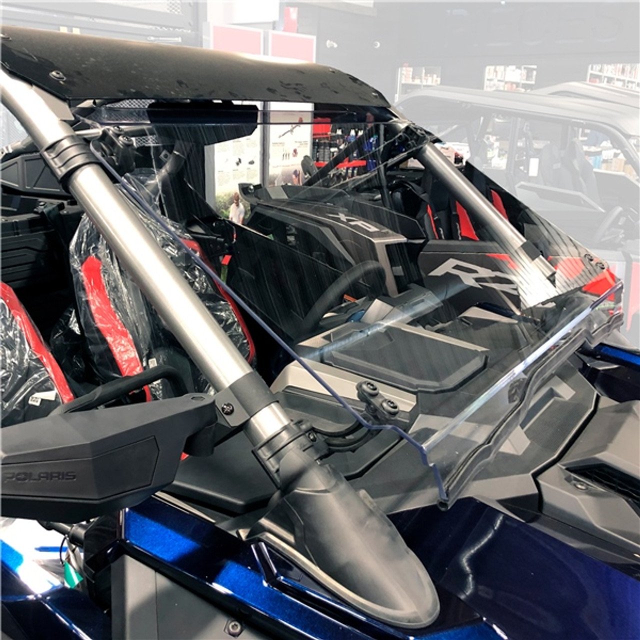 Direction 2 Tilt Windshield - Scratch Resistant Fits Polaris - 174355