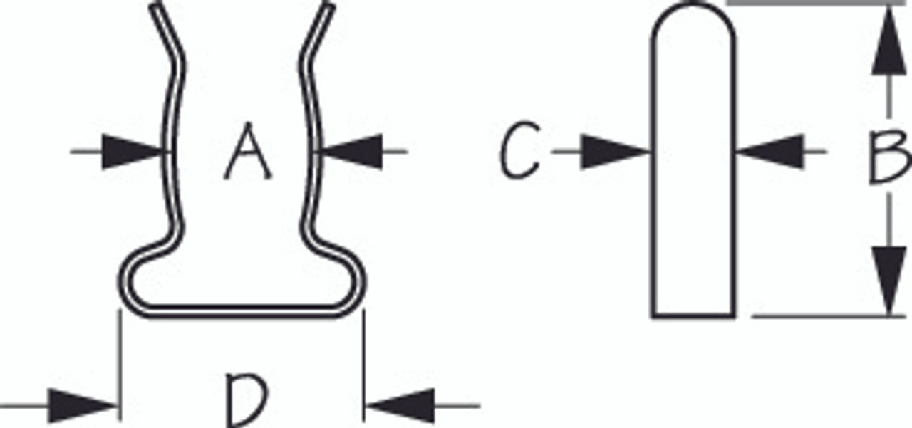 Sea Dog Boat Hook Clip - 700615 Sea Dog Boat Hook Clip - 700615