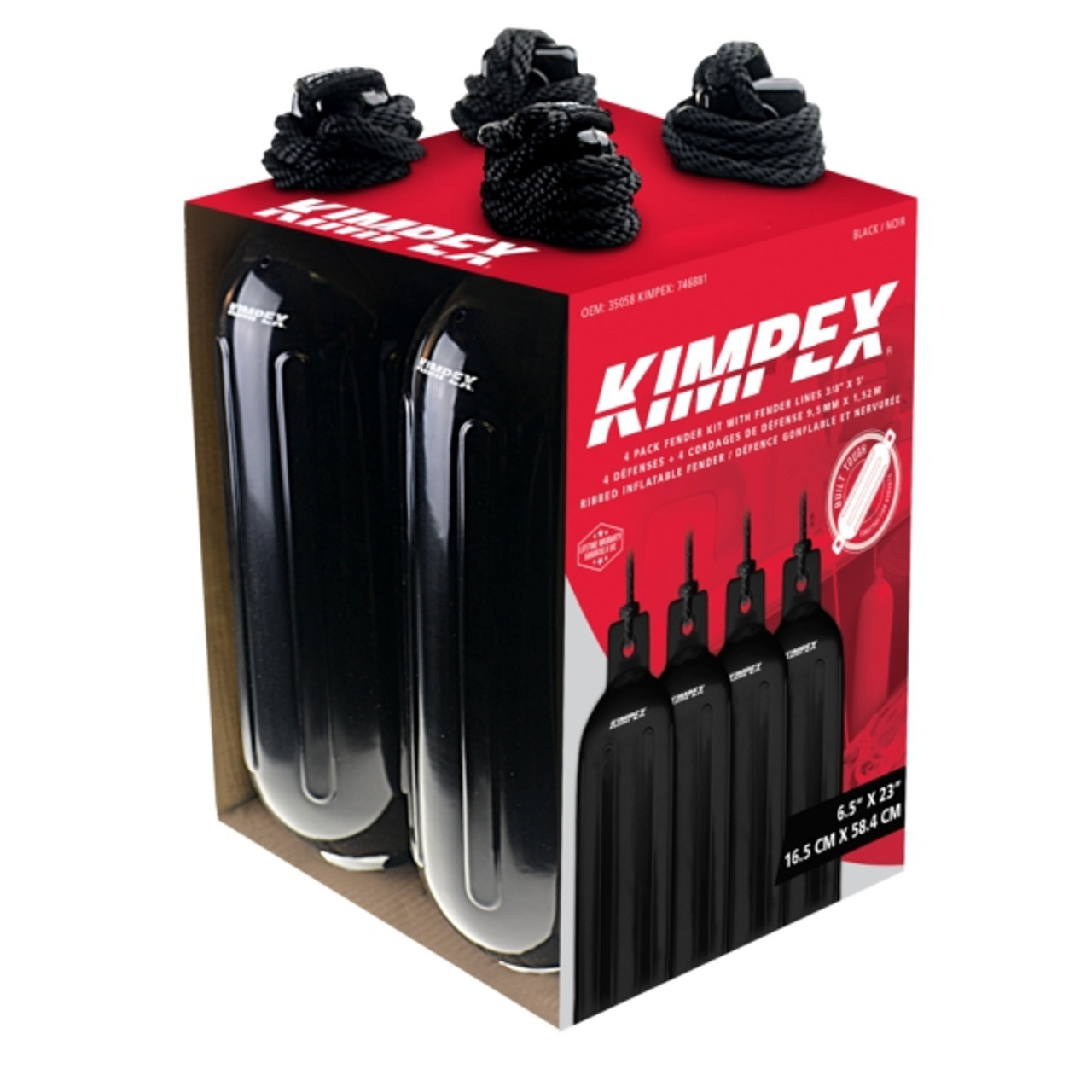 Kimpex Inflatable Vinyl Fender - 746881 Kimpex Inflatable Vinyl Fender - 746881