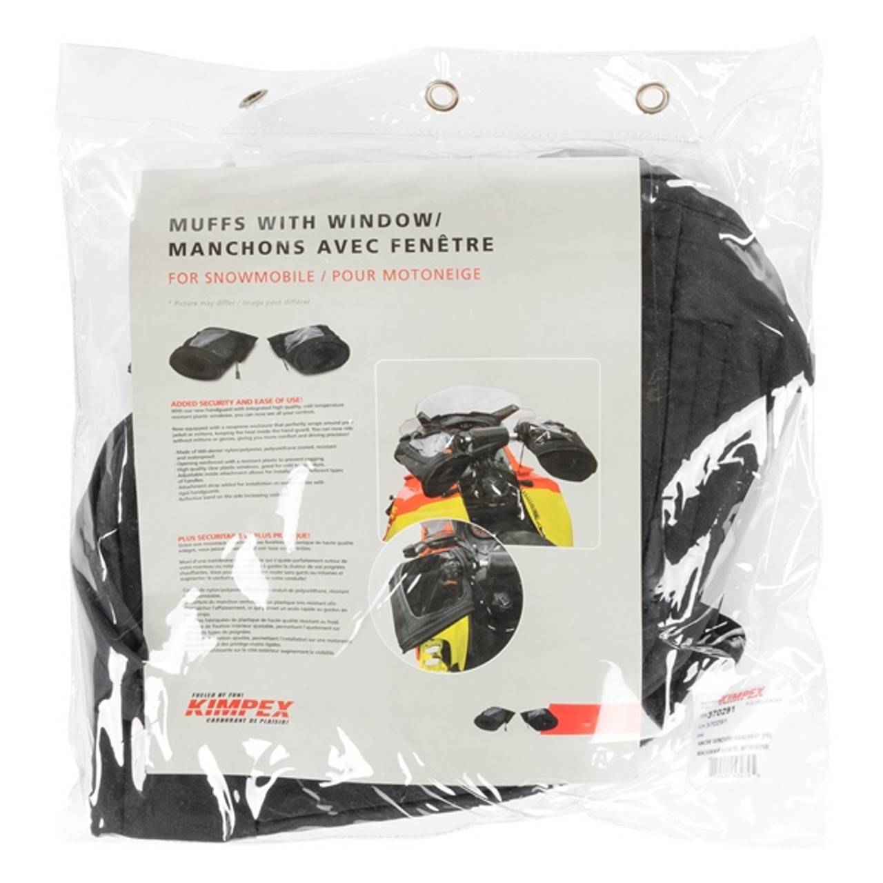Kimpex Snowmobile Muff with Window - 370291 Kimpex Snowmobile Muff with Window - 370291