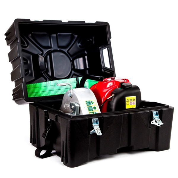 Portable Winch Transport Case with Molded Shape - 078025