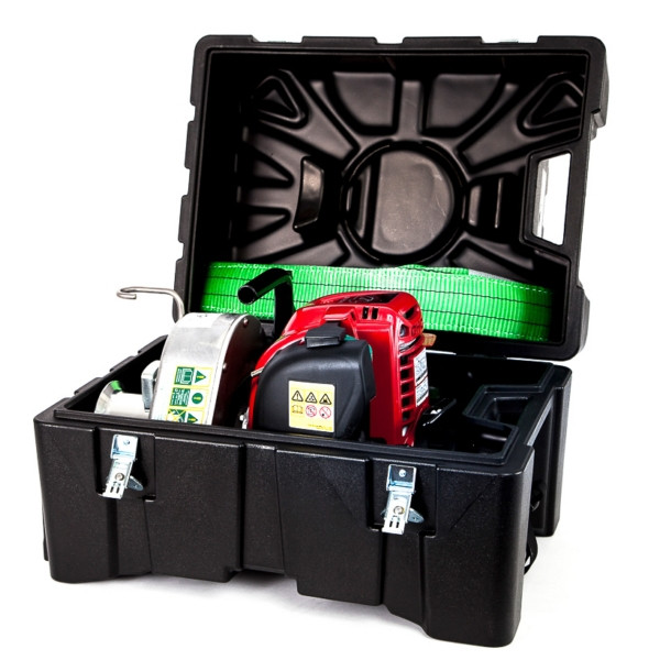 Portable Winch Transport Case with Molded Shape - 078025