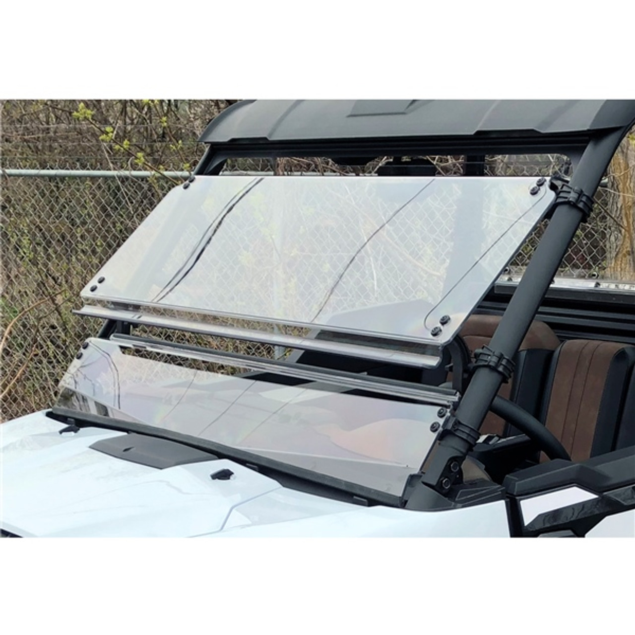 Direction 2 Tilt Windshield - Scratch Resistant Fits Kawasaki - 174368