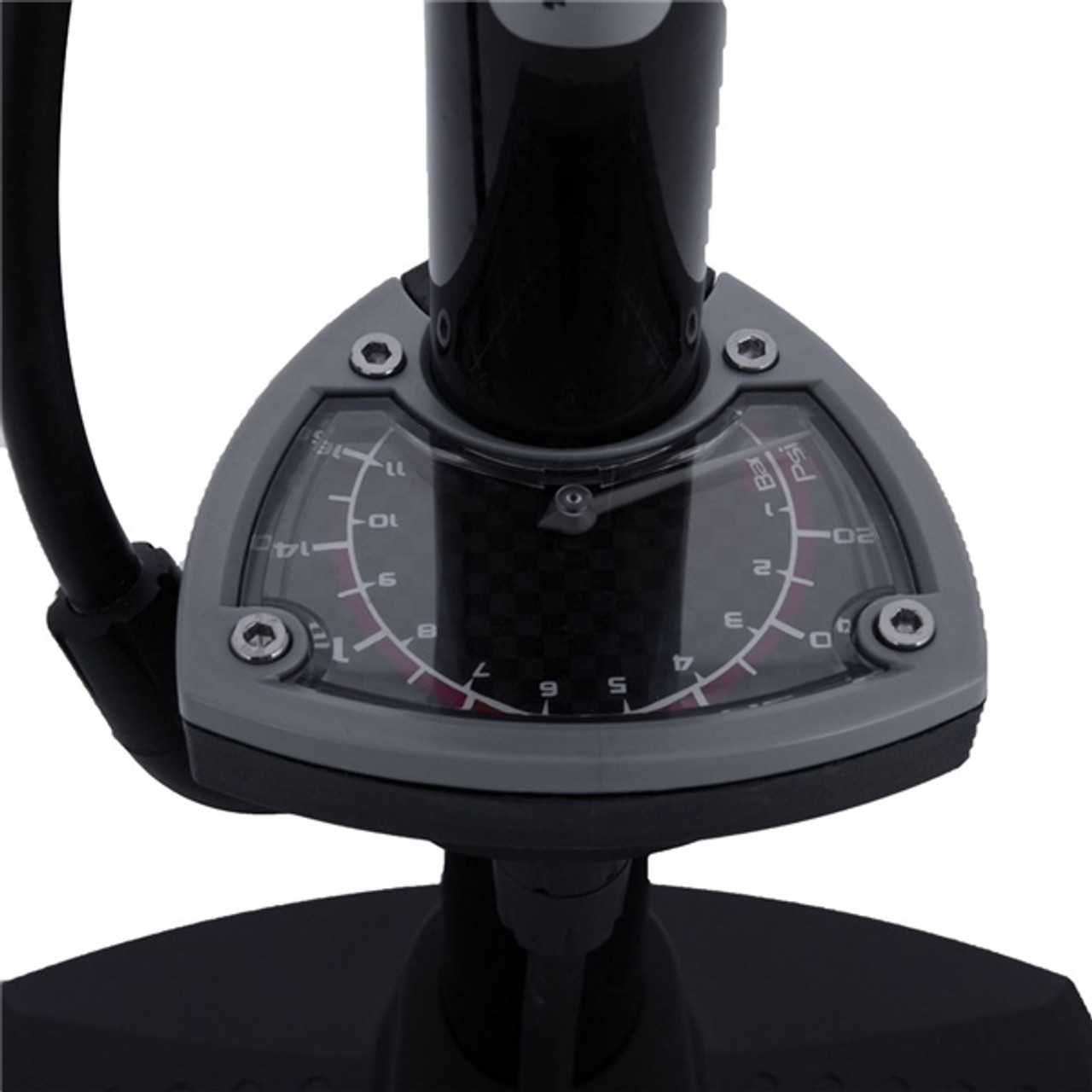 Oxford Products Track Pump with Gauge - 370509