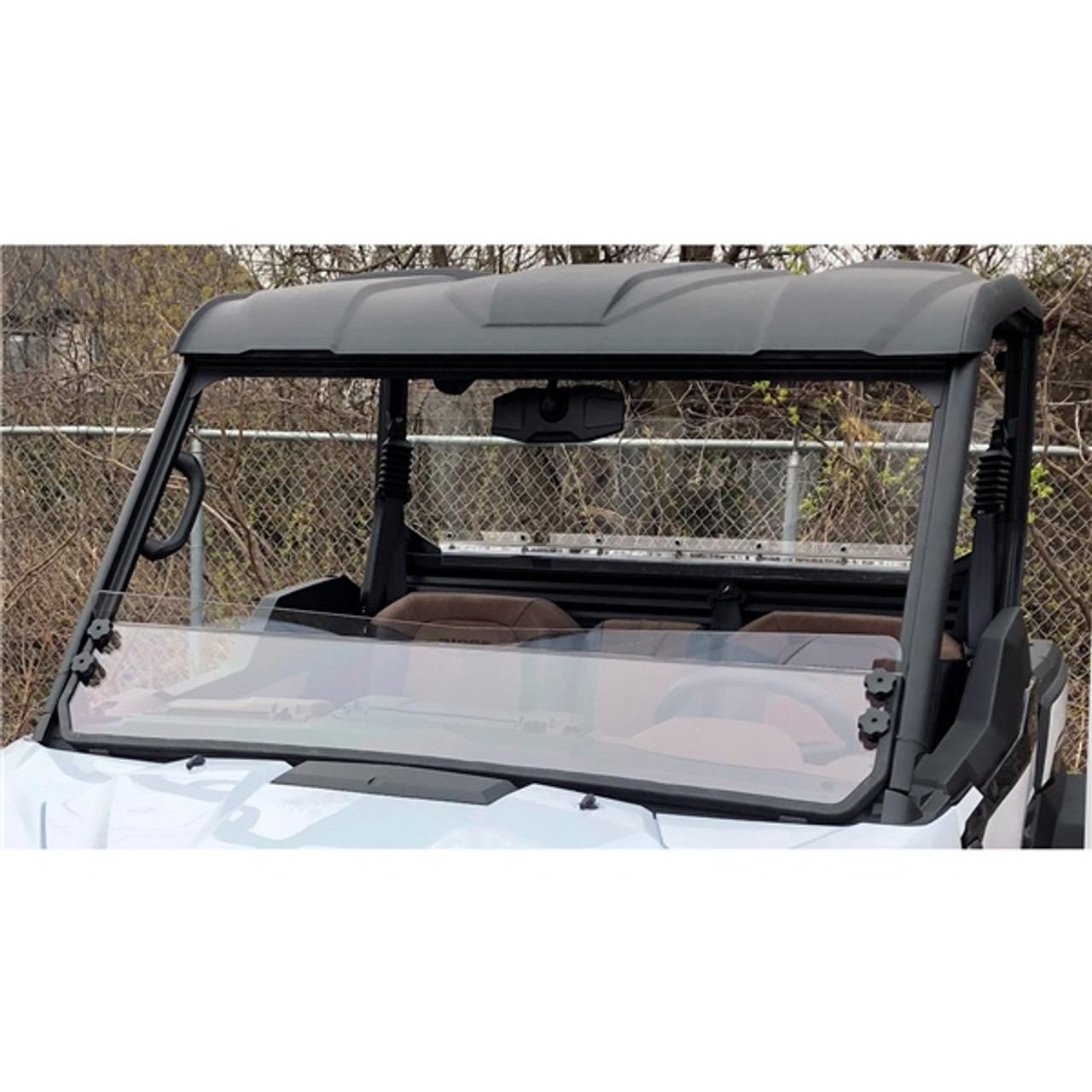 Direction 2 Short Windshield - Scratch Resistant Fits Kawasaki - 174369
