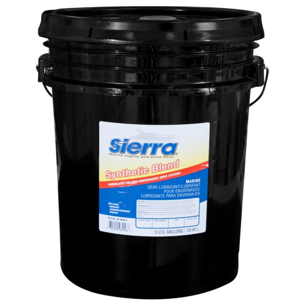 Sierra Hi-Performance Synthetic Blend Lower Unit Gear Lube - 18.92 L  - 710915